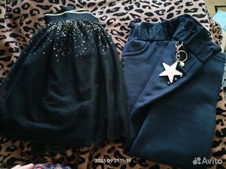 Вещи пакетом на девочку 140, 146, 152