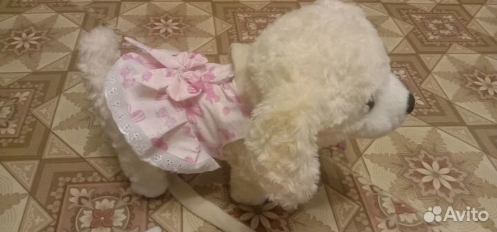 Собачка на поводке игрушка