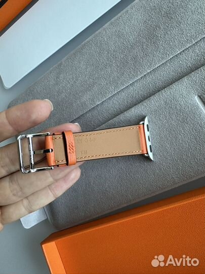 Apple Watch Hermès - Simple Tour Orange 41 mm