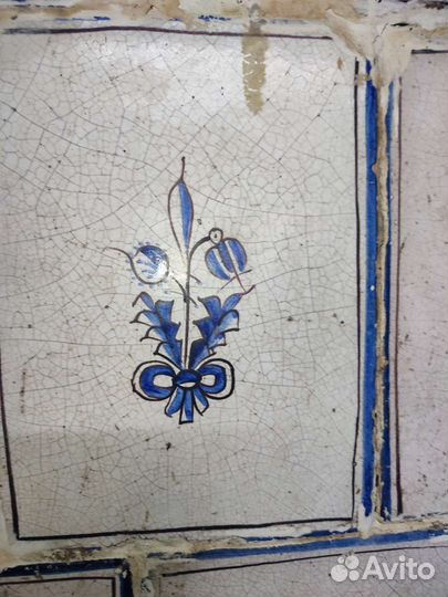 Изразцы печные от старой русской печи