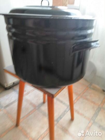 Кастрюля бак 20литров. Ведро эмалир