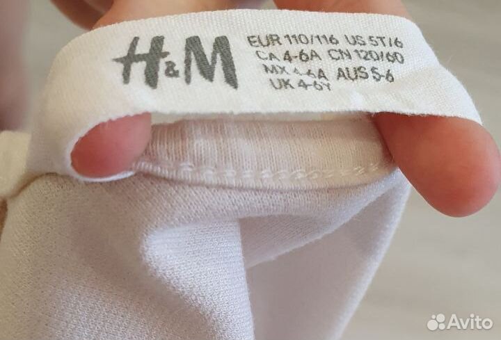 Нарядное платье H&M, 110/116