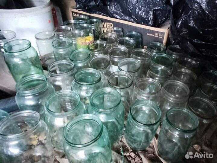 Стеклянные банки 3, 1, 07, 05 л