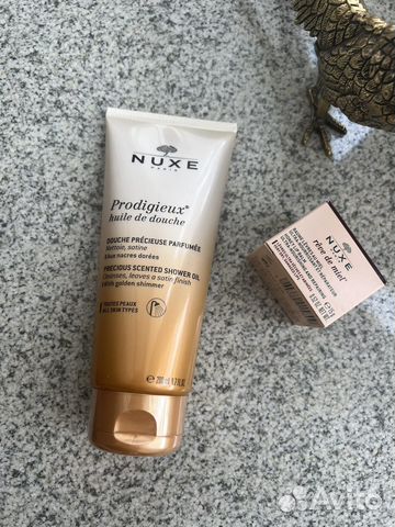 Nuxe Масло для душа и бальзам для губ