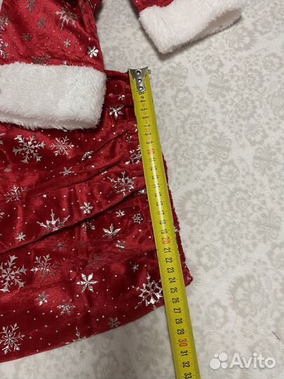 Карнавальный костюм 3-5 л Санта, новый год