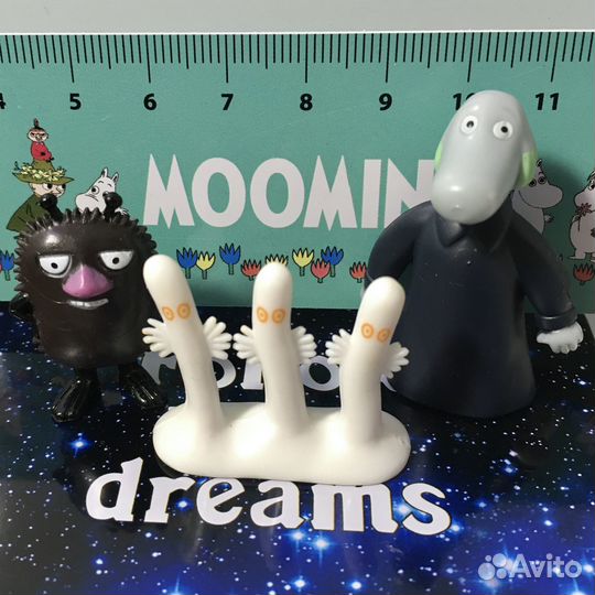 Фигурки из адвент календаря Муми Тролли, Moomin