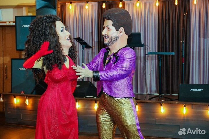 Шуточный стриптиз. Шоу. Праздник. Ростовые куклы