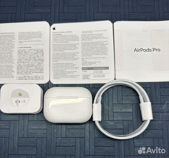 Airpods Pro 2 LUX 2023 Шумка Беспроводные наушники