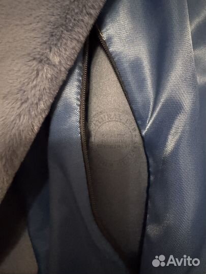 Шуба из кролика под шиншиллу