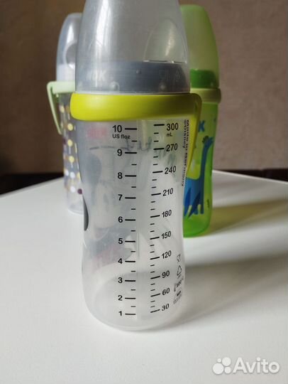 Бутылочки для кормления nuk