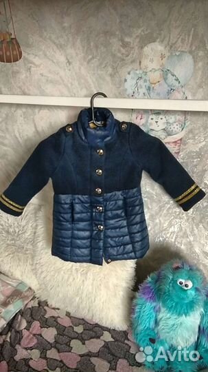 Пальто на девочку 98