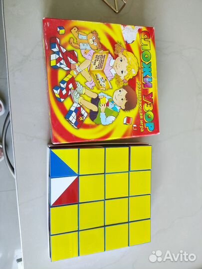 Кубики сложи узор