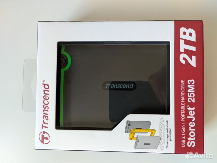 Внешний жесткий диск Transcend StoreJet 25m3 2Tb