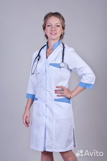 Новые медицинские халаты и костюмы разные размеры