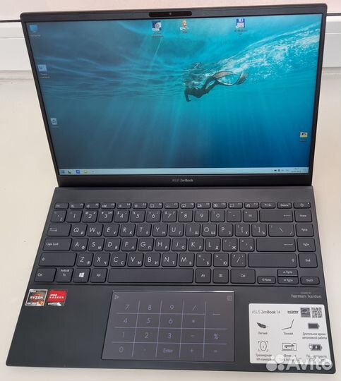 Ультрабук asus zenbook 14 UX425IA