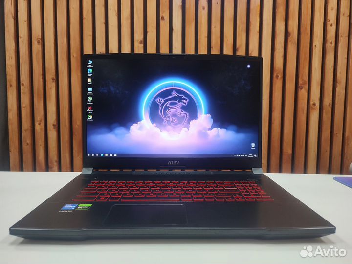 Игровой ноутбук MSI Katana i5-11260H RTX3050 144Hz