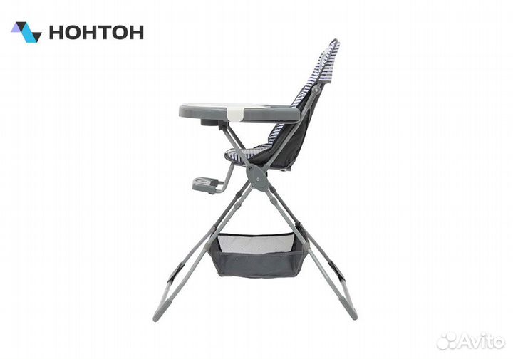 Стульчик для кормления Polini kids 252 Слоник серы