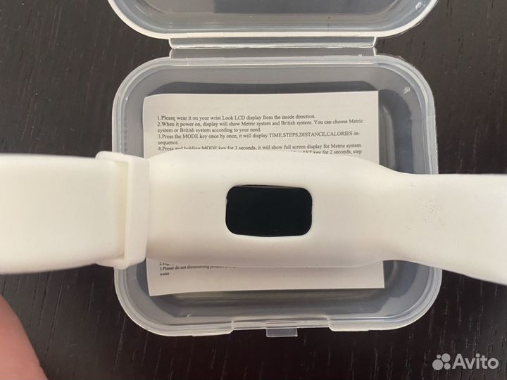 Шагомер фитнес браслет