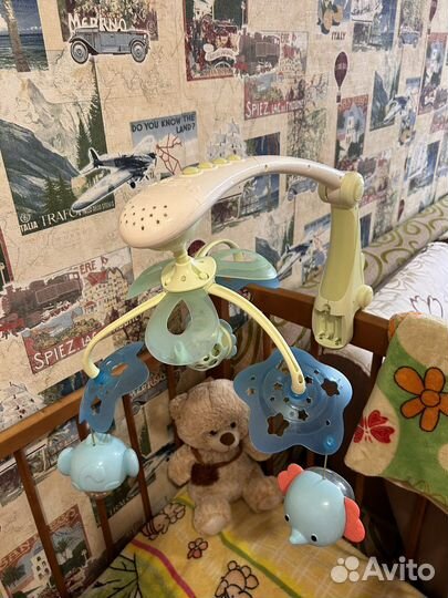 Мобиль на кроватку с проектором