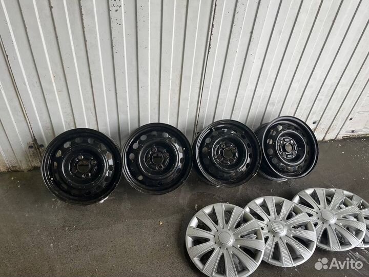 Штампованные диски r15 4x100 бу