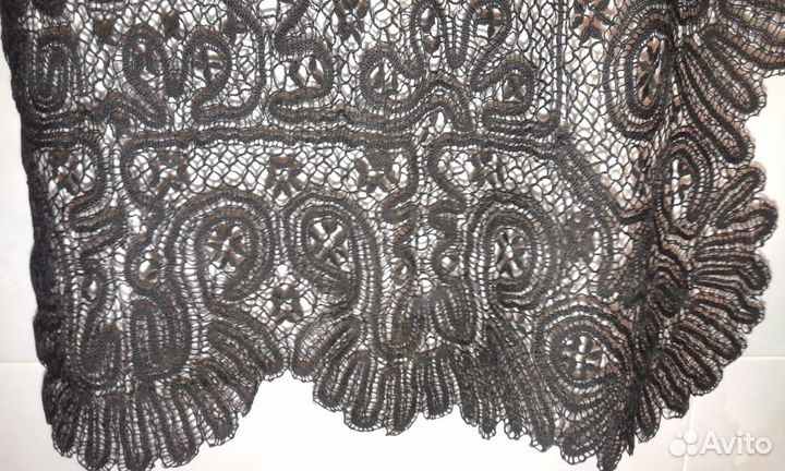 Вологодское кружево -палантин