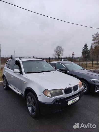BMW X3 2.5 AT, 2004, 305 965 км