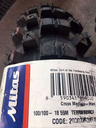 Мото шина 100 100 18 mitas terra force