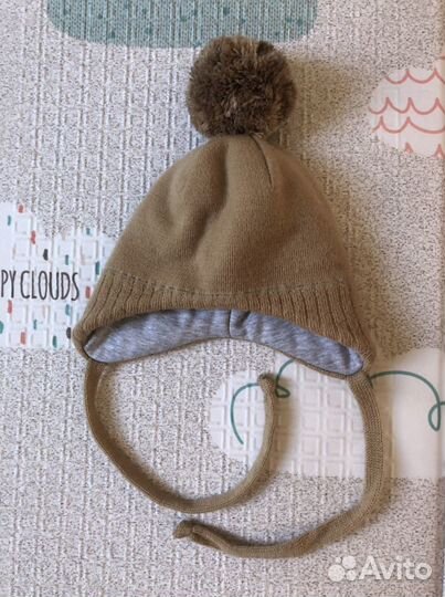 Шапка Nels зимняя 3-6 мес