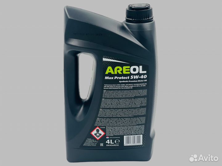 Масло моторное Areol Max Protect 5W-40 4л