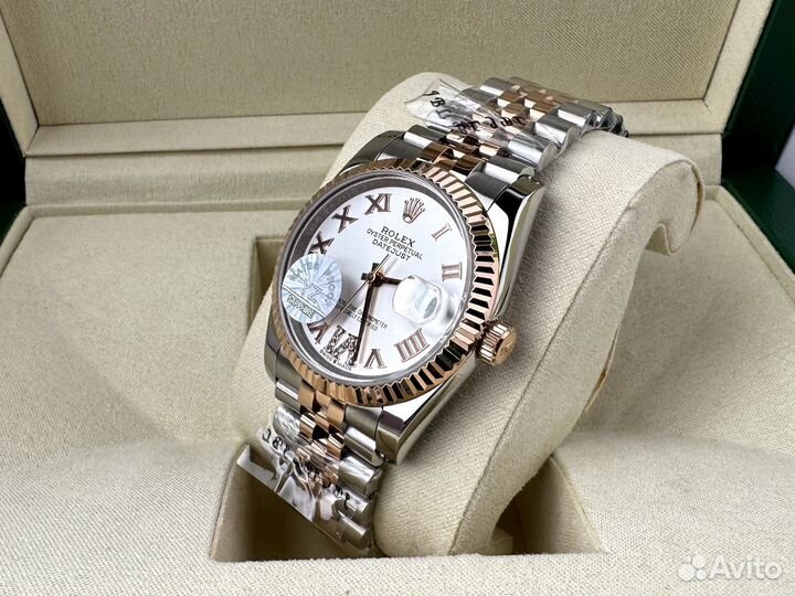 Женские часы Rolex Datejust комбиннированные