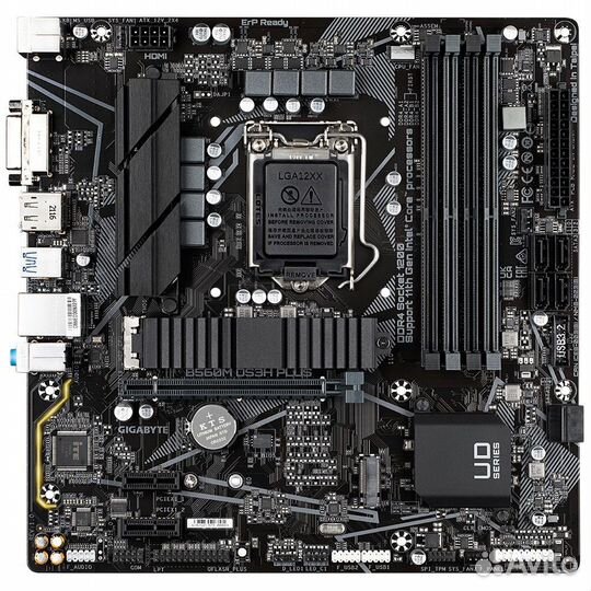 Материнская плата 1200 Gigabyte B560M DS3H plus (m