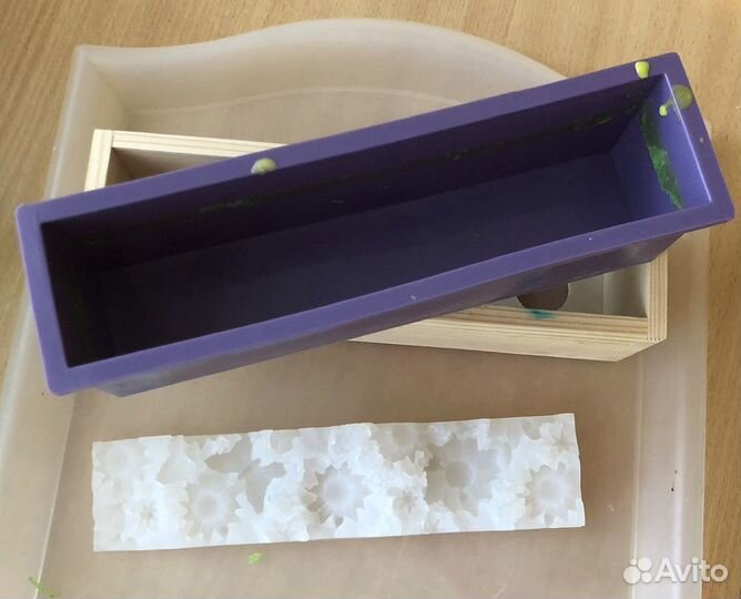 Силиконовая форма для изготовления мыла