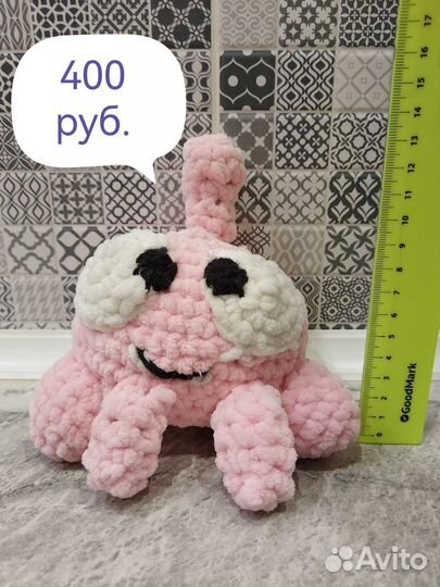 Вязаные игрушки ручной работы