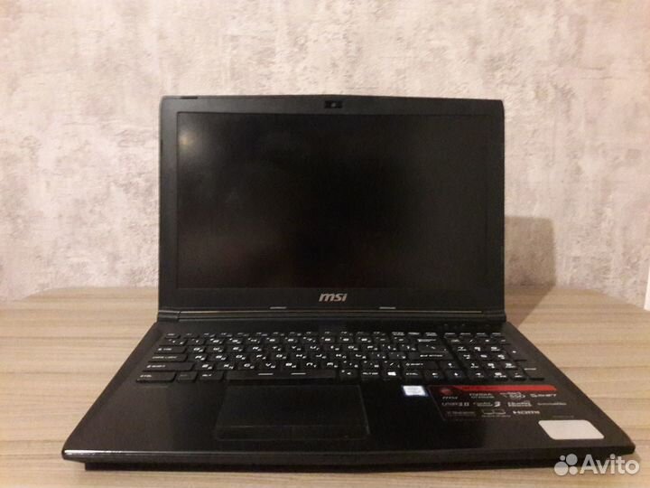 Ноутбук MSI GL62 6QF