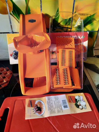 Овощерезка с защитным держателем