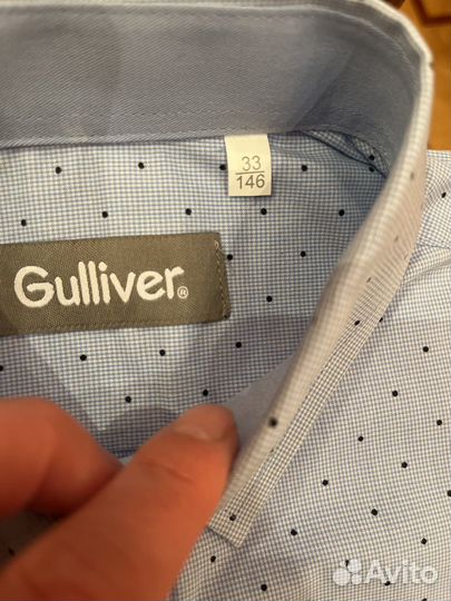 Рубашка новая для мальчика 140 146