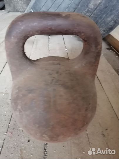 Гиря 16 кг СССР