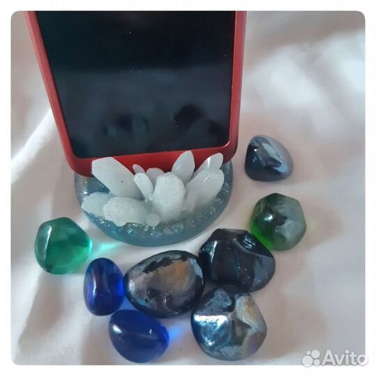 Подставка для телефона из эпоксидной смолы