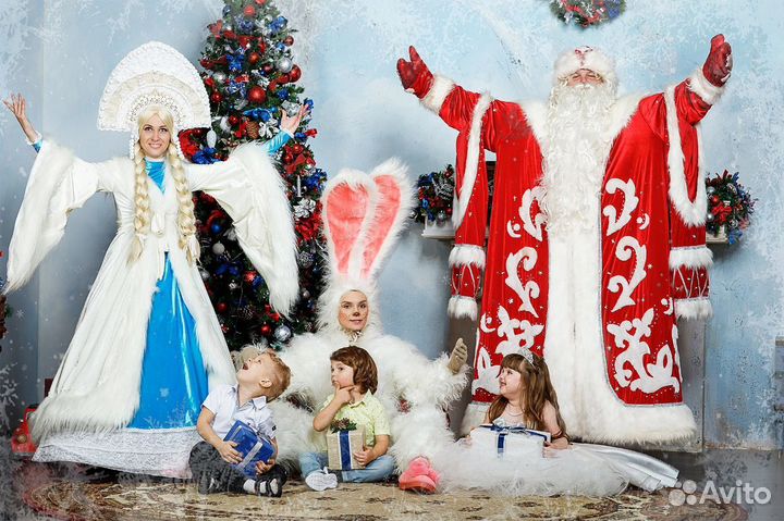 Дед мороз и снегурочка