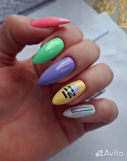 Маникюр с покрытием