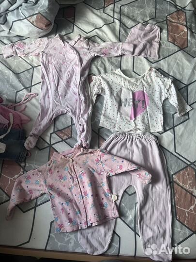 Отдам бесплатно вещи для девочки 0-6 месяцев