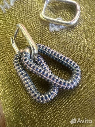 Серьги италия