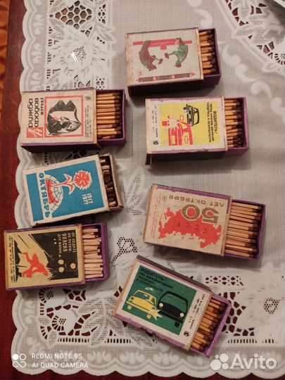 Спички СССР 1960-1975г