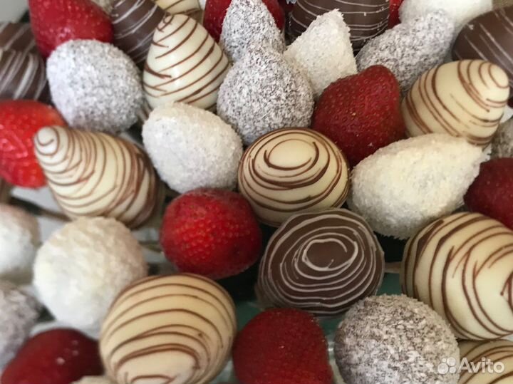 Клубника в шоколаде /съедобный букет