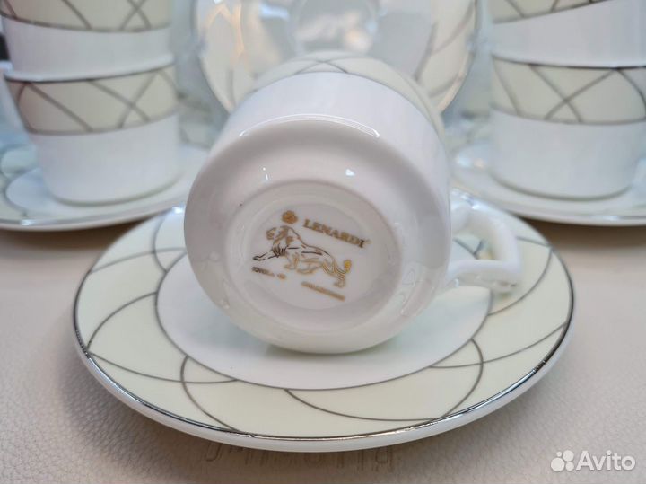 Кофейные пары pandora cream. Костяной фарфор