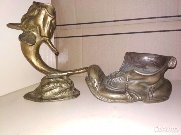 Антиквариат пепельницы Бошмак и Бычок