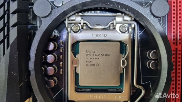 Комплект i7 4770k + maximus VI gene