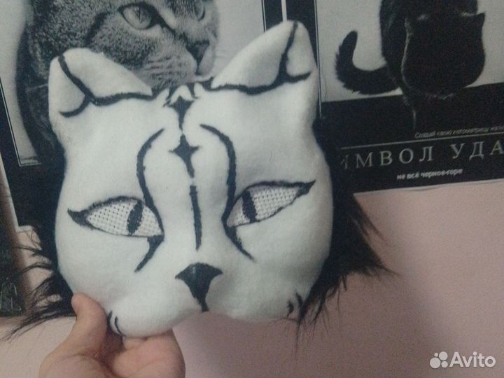 Кот,кошка маска для квадробики