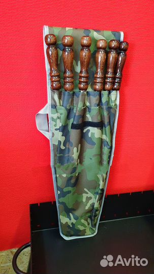 Набор шампуров в чехле