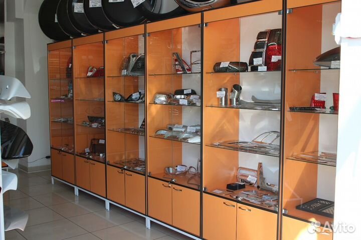 Прилавки витрины ресепшены стеллажи